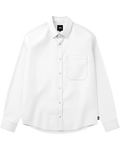VANS Lawson Solid Oxford LS Shirt White Ing VN000TAEWHT1 - 1