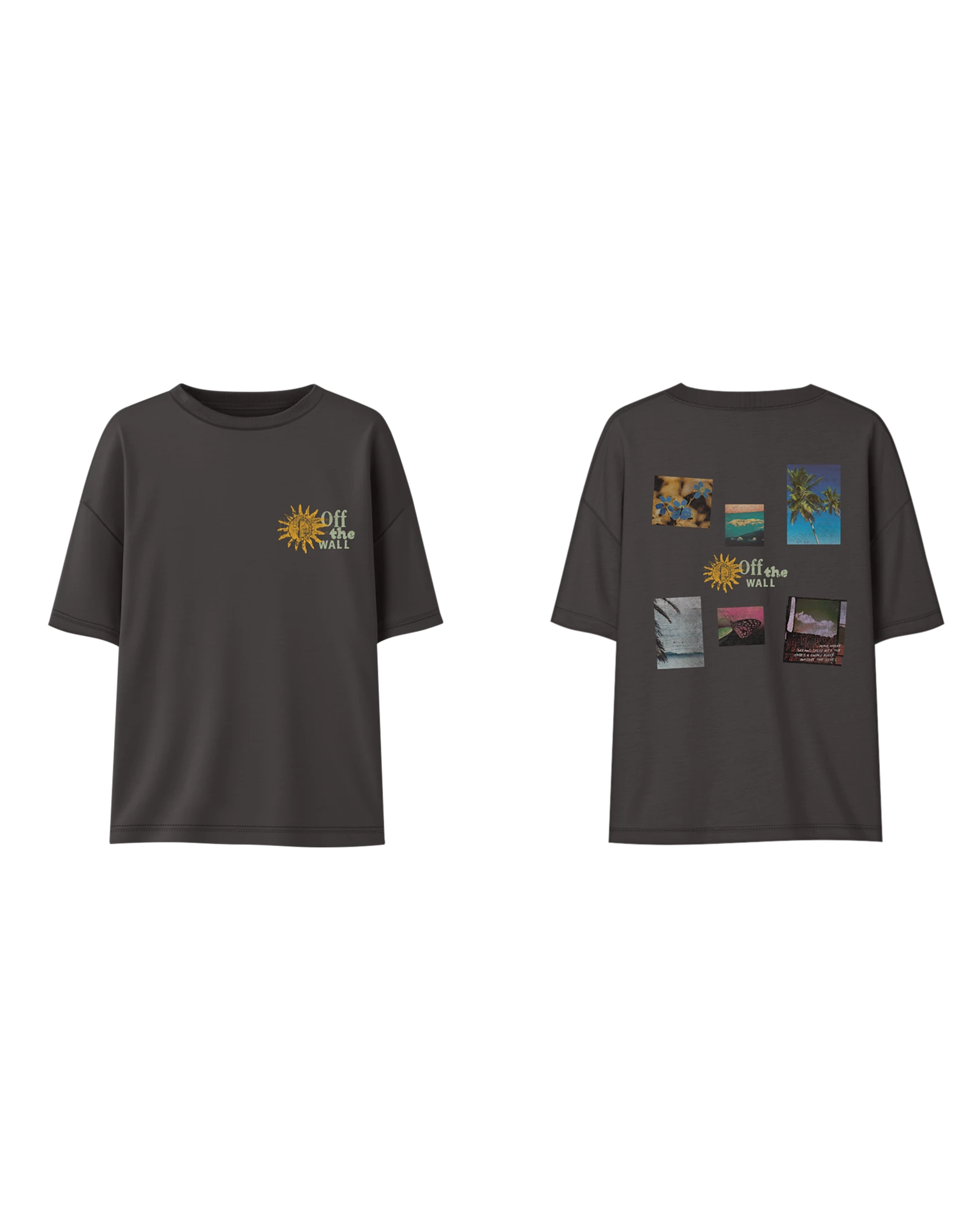 Vans Dreams Spill SS Tee Faded Black Textil VN000WSSEMV1 - 1