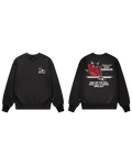 VANS Old Scratch Crew Black Pulóver VN000WXWBLK1 - 1