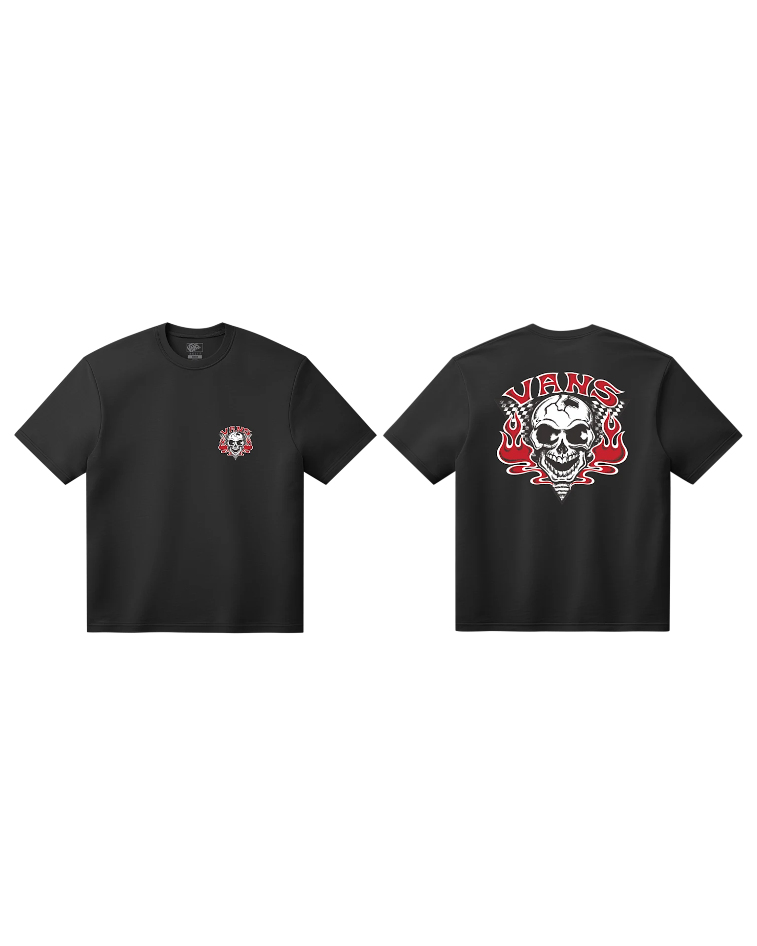 Vans Blaze Head SS Tee Black Textil VN000WZ5BLK1 - 1