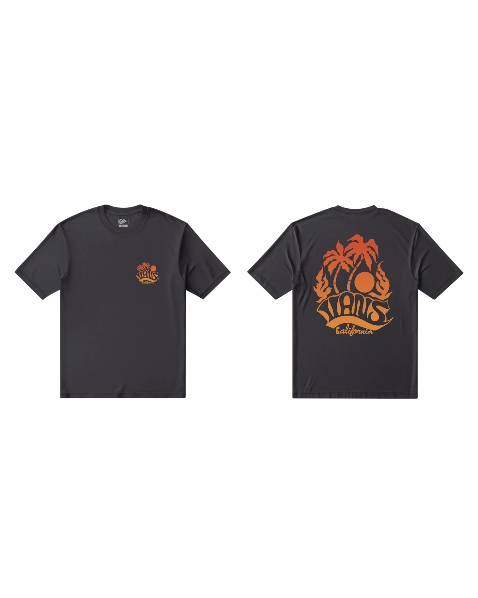 Vans Sea Level SS Tee Charcoal Grey Textil VN000X1AH911 - 1