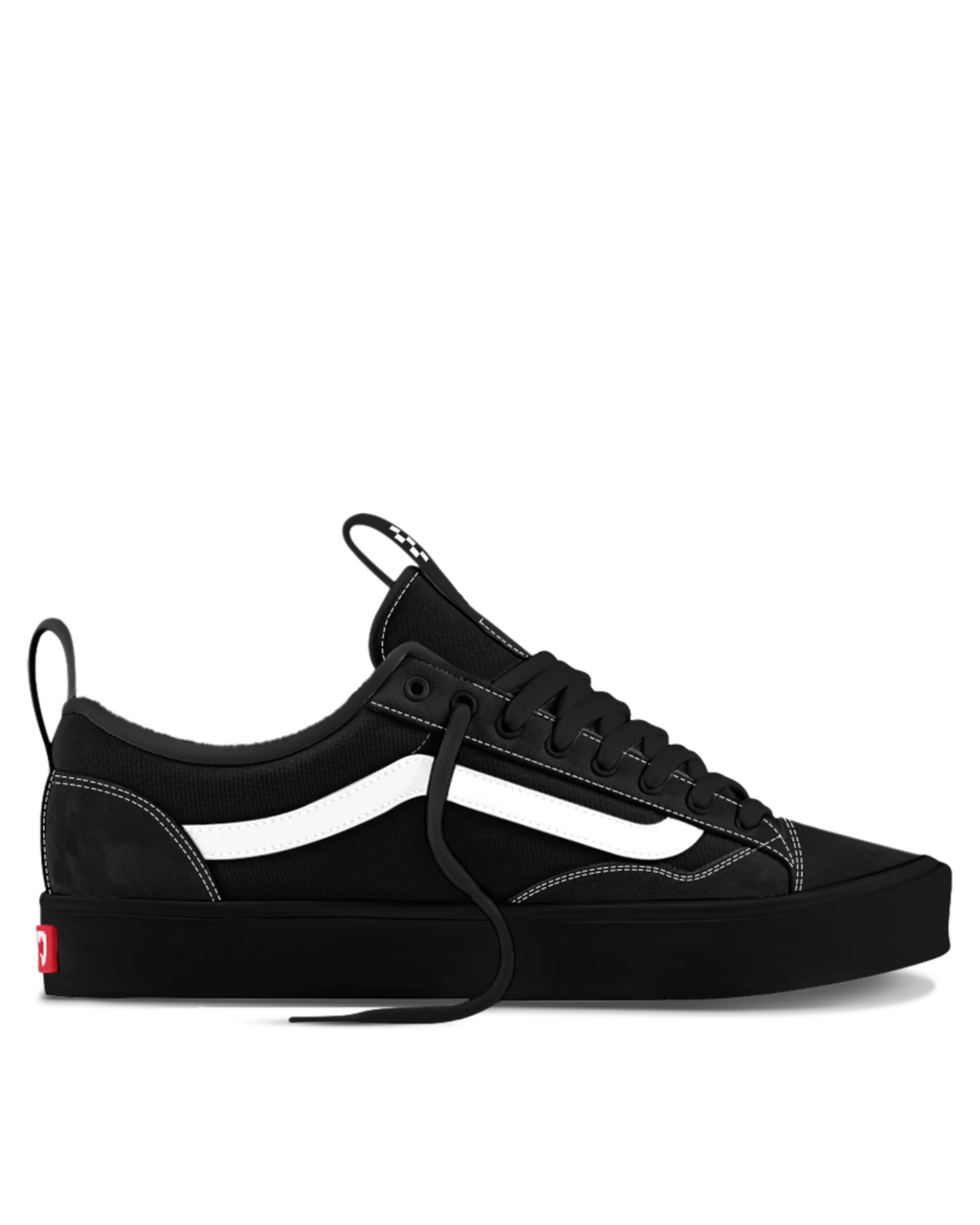 VANS Skate Old Skool 36 + Black/Black/White Cipő VN000Z3SB8C1 - 1