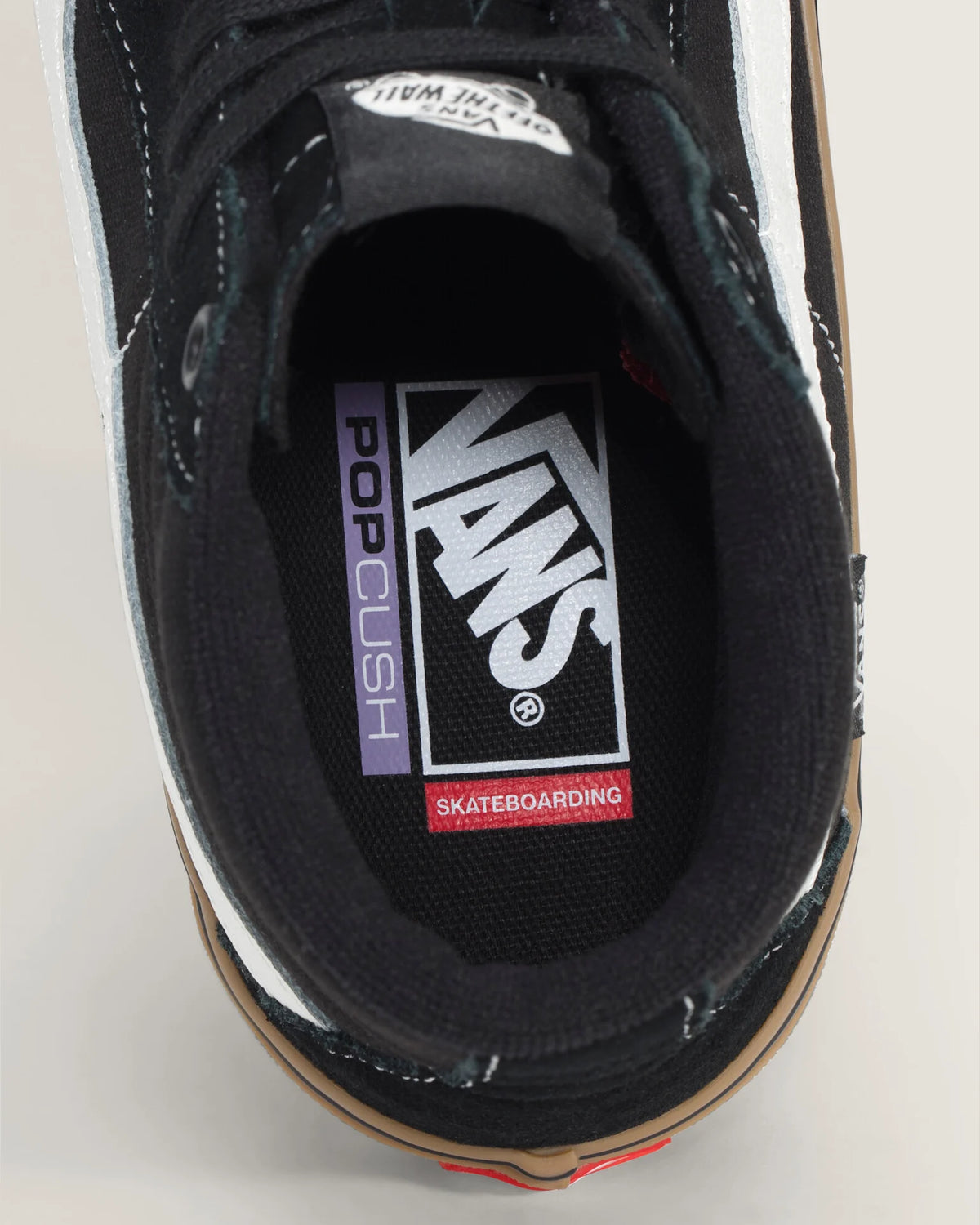 Vans Skate SK8-Hi Black/Gum/White Cipő VN0A5FCCB9K1 - 5