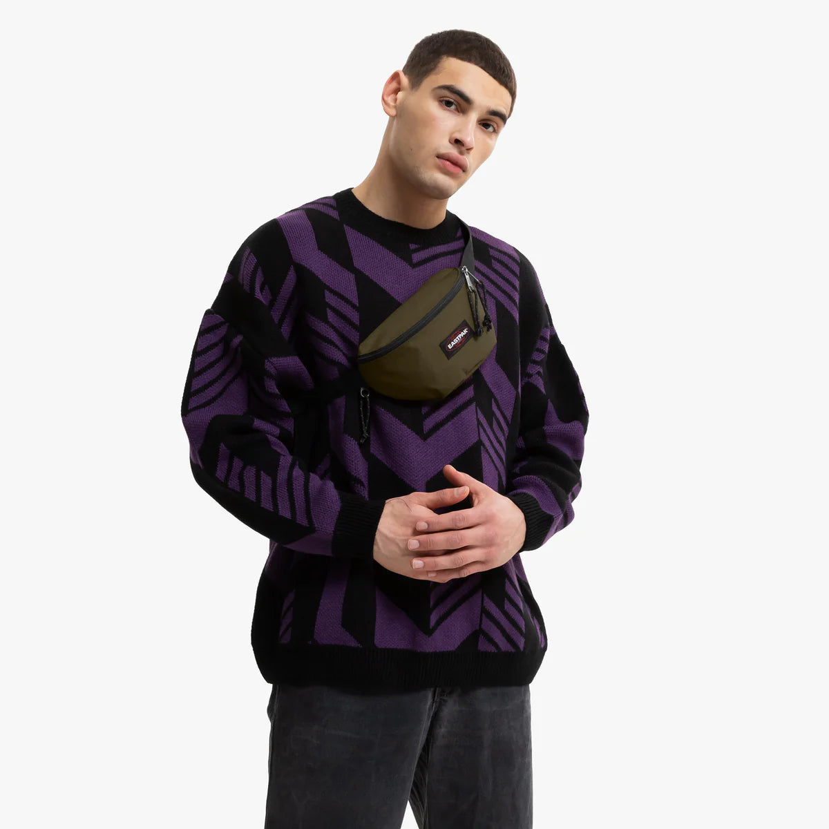 EASTPAK SPRINGER Army Olive Övtáska EK000074J321 - 2