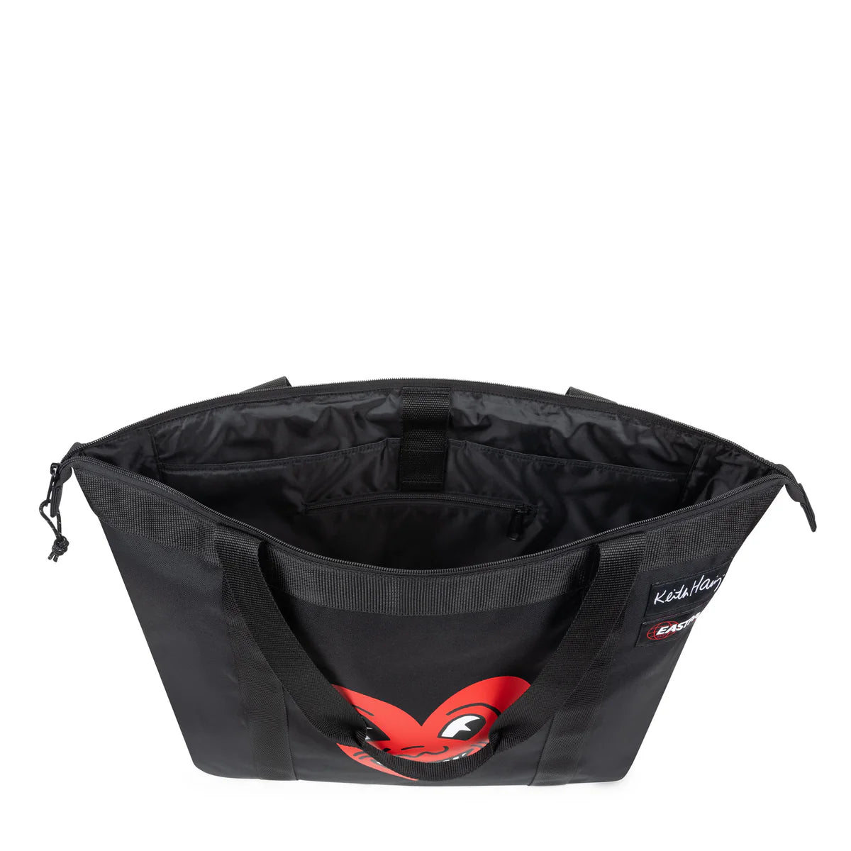 EASTPAK TRAVEL TOTE Keith Haring Hart Bevásárlótáska EK0A5BLS6Z61 - 3