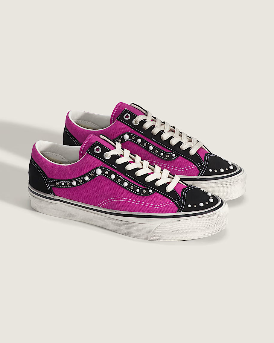 VANS LX Old Skool 36 Pearlized FUCHSIA RED cipő VN000E8VHLE1 3