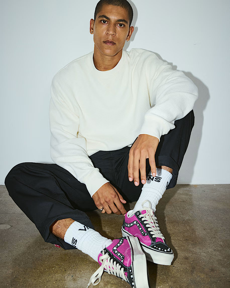 VANS LX Old Skool 36 Pearlized FUCHSIA RED cipő VN000E8VHLE1 4