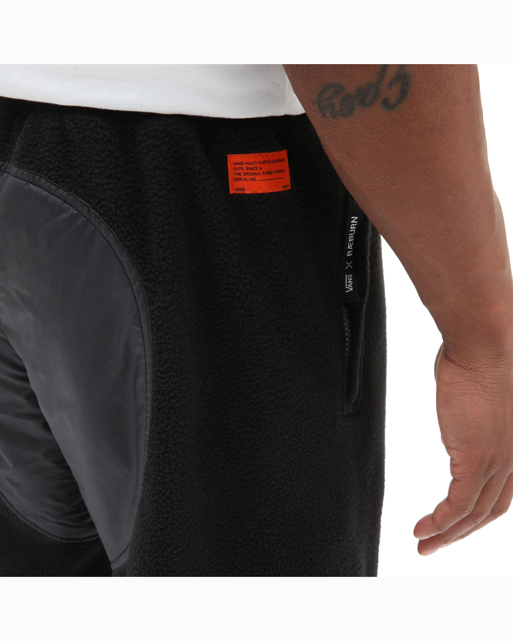 VANS RAEBURN RELAXED FLEECE Black Nadrág VN0000H6BLK1 - 5