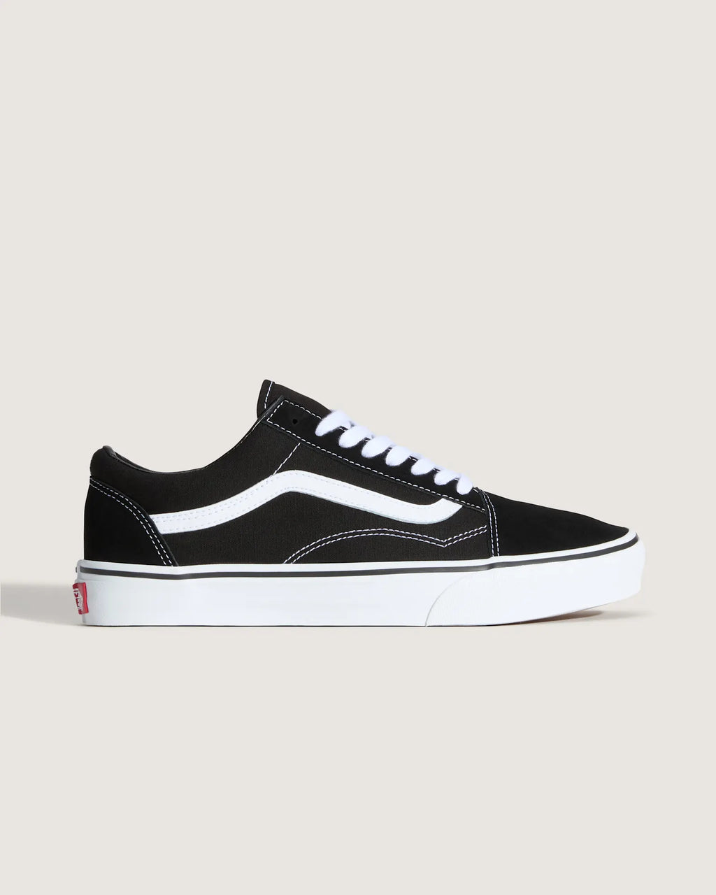 VANS Old Skool Wide BLACK/TRUE WHITE Cipő VN0000T8BMX1 - 6
