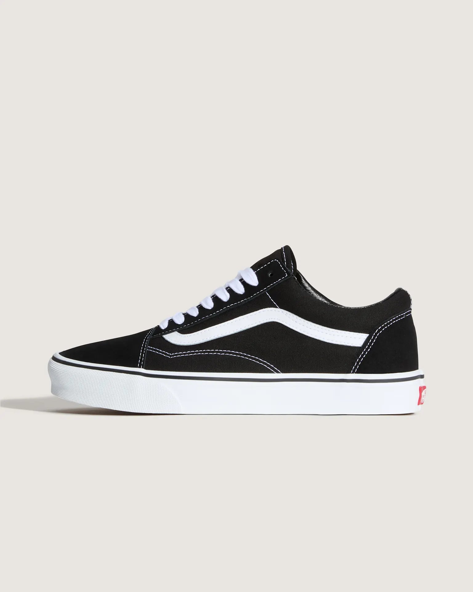 VANS Old Skool Wide BLACK/TRUE WHITE Cipő VN0000T8BMX1 - 1