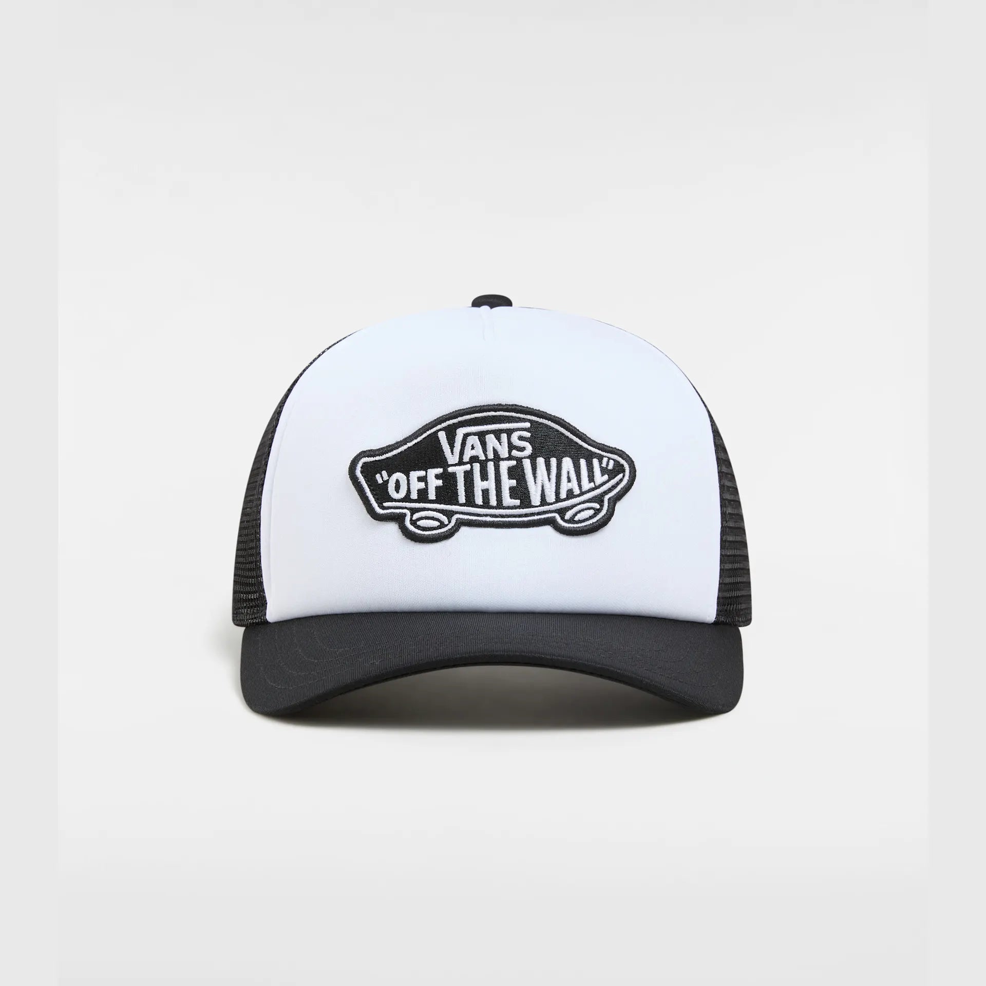 VANS CLASSIC PATCH CURVED BILL TRUCKER Black/White kép 3