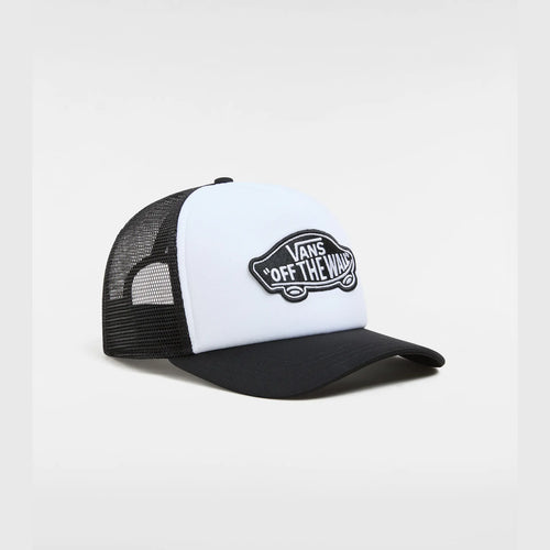 VANS CLASSIC PATCH CURVED BILL TRUCKER Black/White kép 1