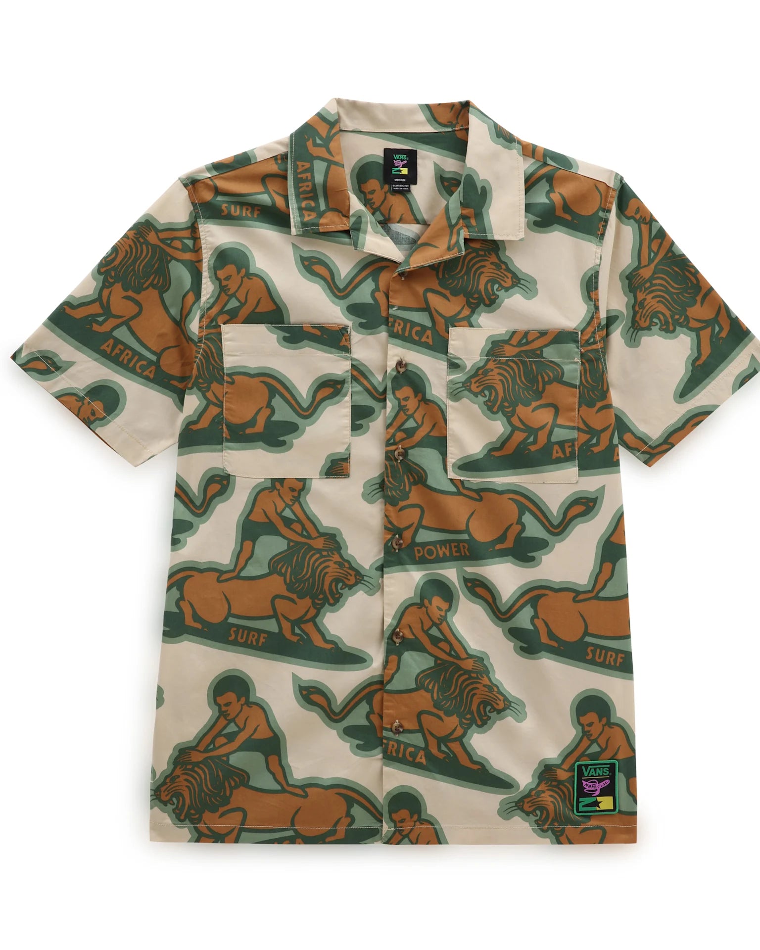 VANS MAMI WATA SS WOVEN Gravel Ing VN0006DUGRX1 - 1