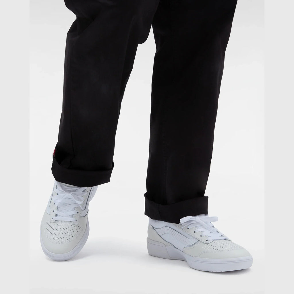 VANS Zahba LEATHER WHITE/WHITE kép 5
