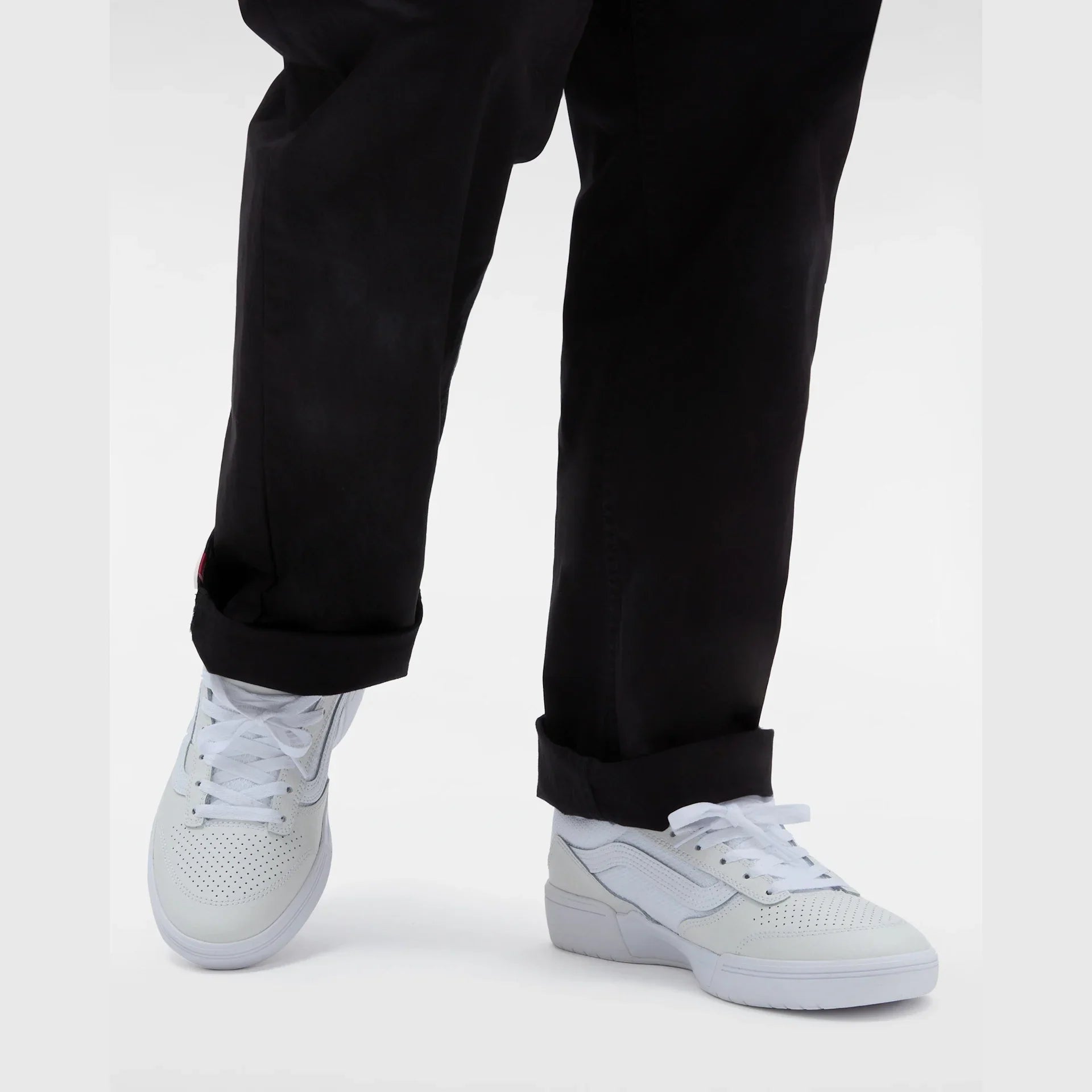 VANS Zahba LEATHER WHITE/WHITE kép 5