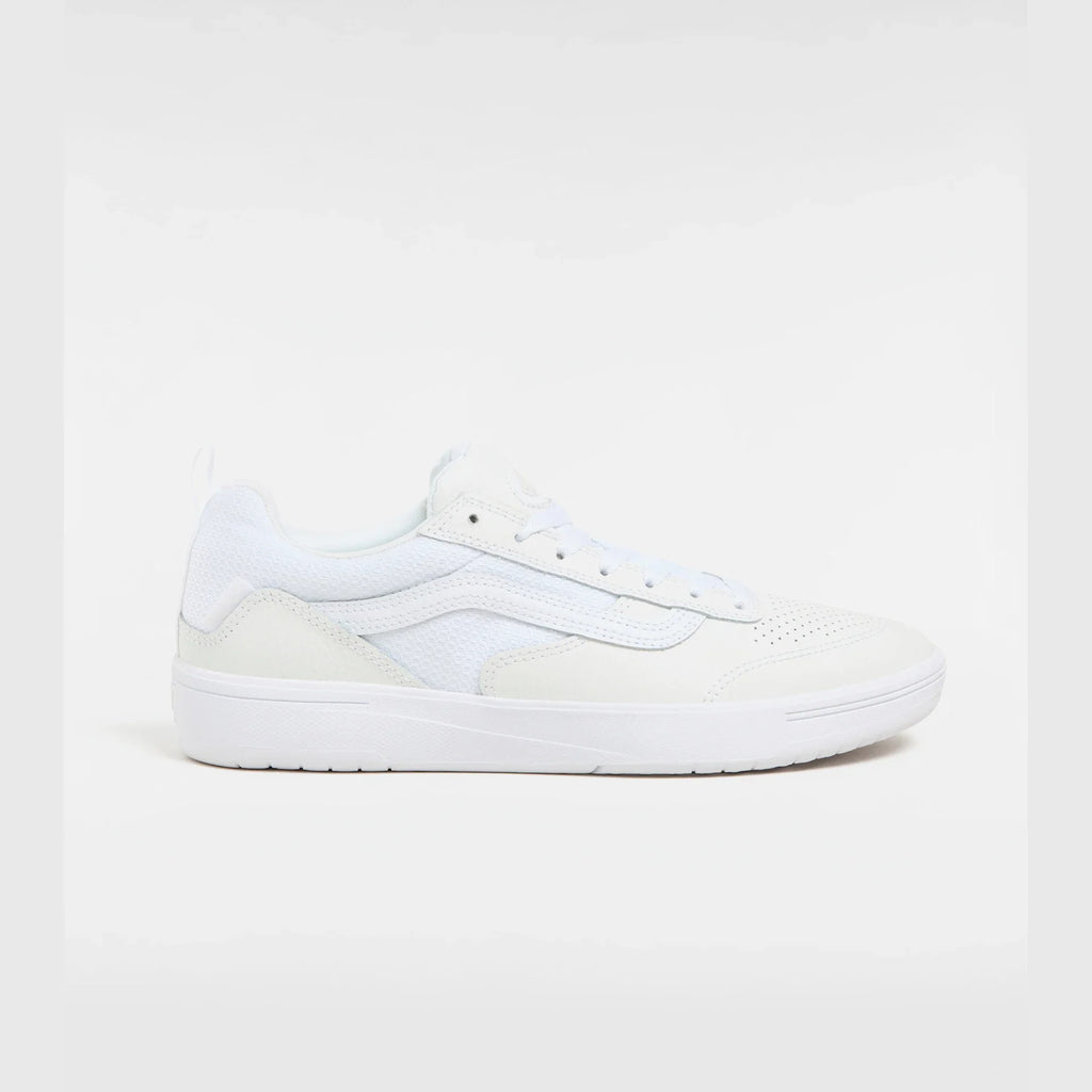 VANS Zahba LEATHER WHITE/WHITE kép 1
