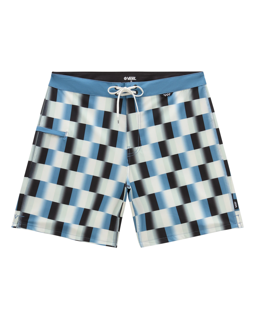 VANS MTE The Daily Check Boardshort COPEN BLUE 1