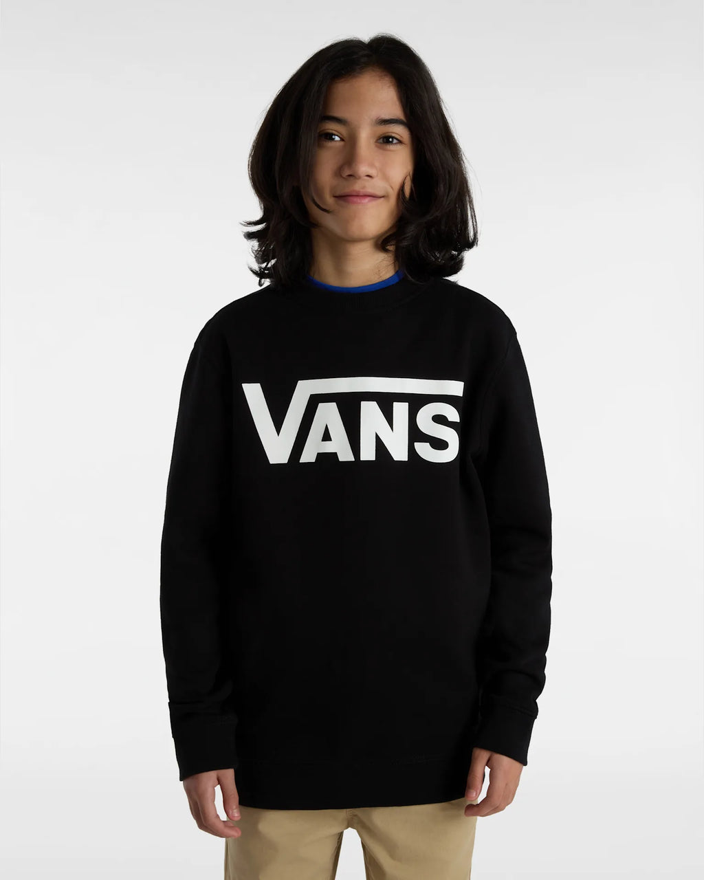 VANS VANS CLASSIC CREW Black Póló VN0008CABLK1 - 3