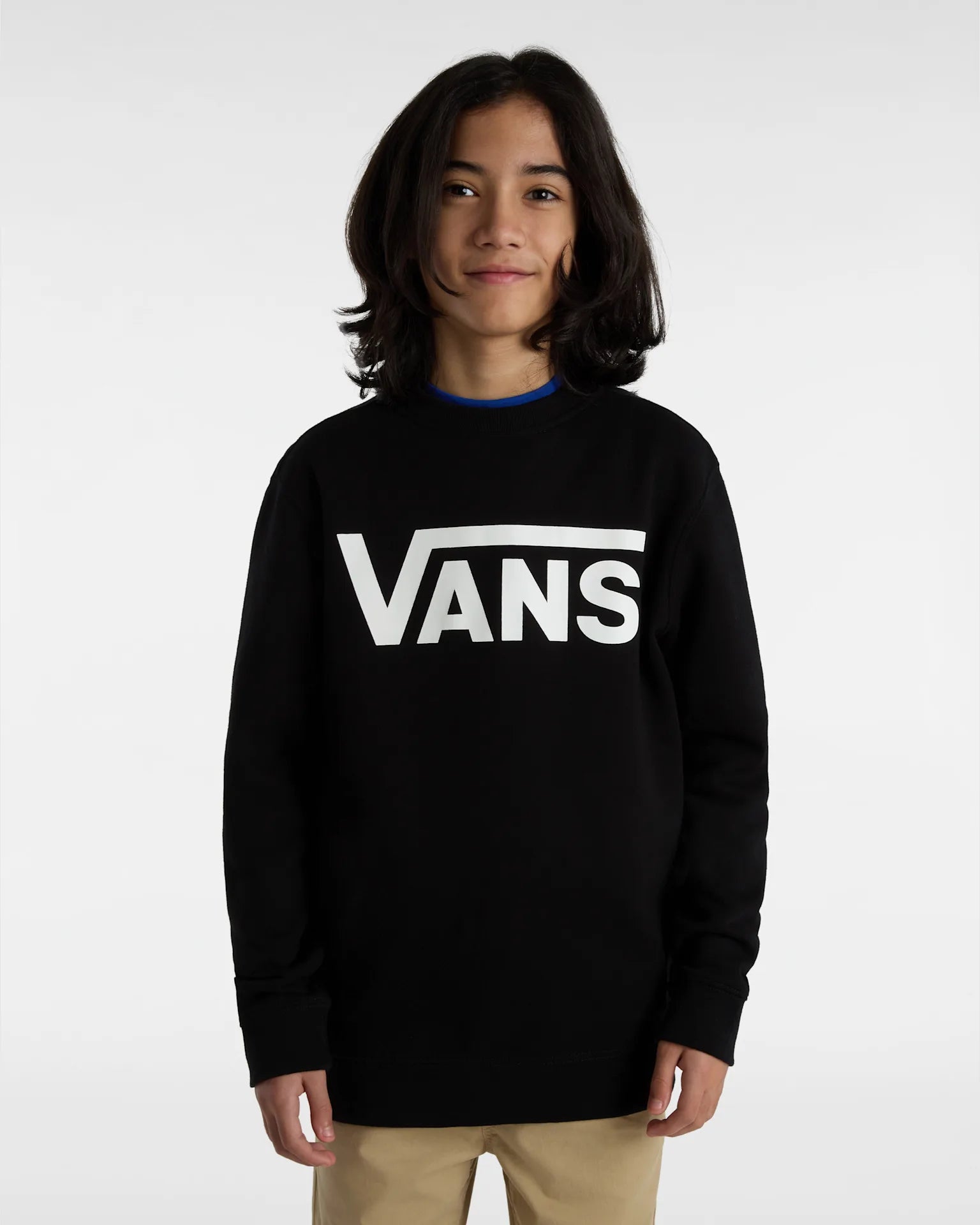 VANS VANS CLASSIC CREW Black Póló VN0008CABLK1 - 3