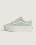 Vans Old Skool Platform PIG SUEDE Dusty Mint Cipő VN0009PZGRT1 - 1