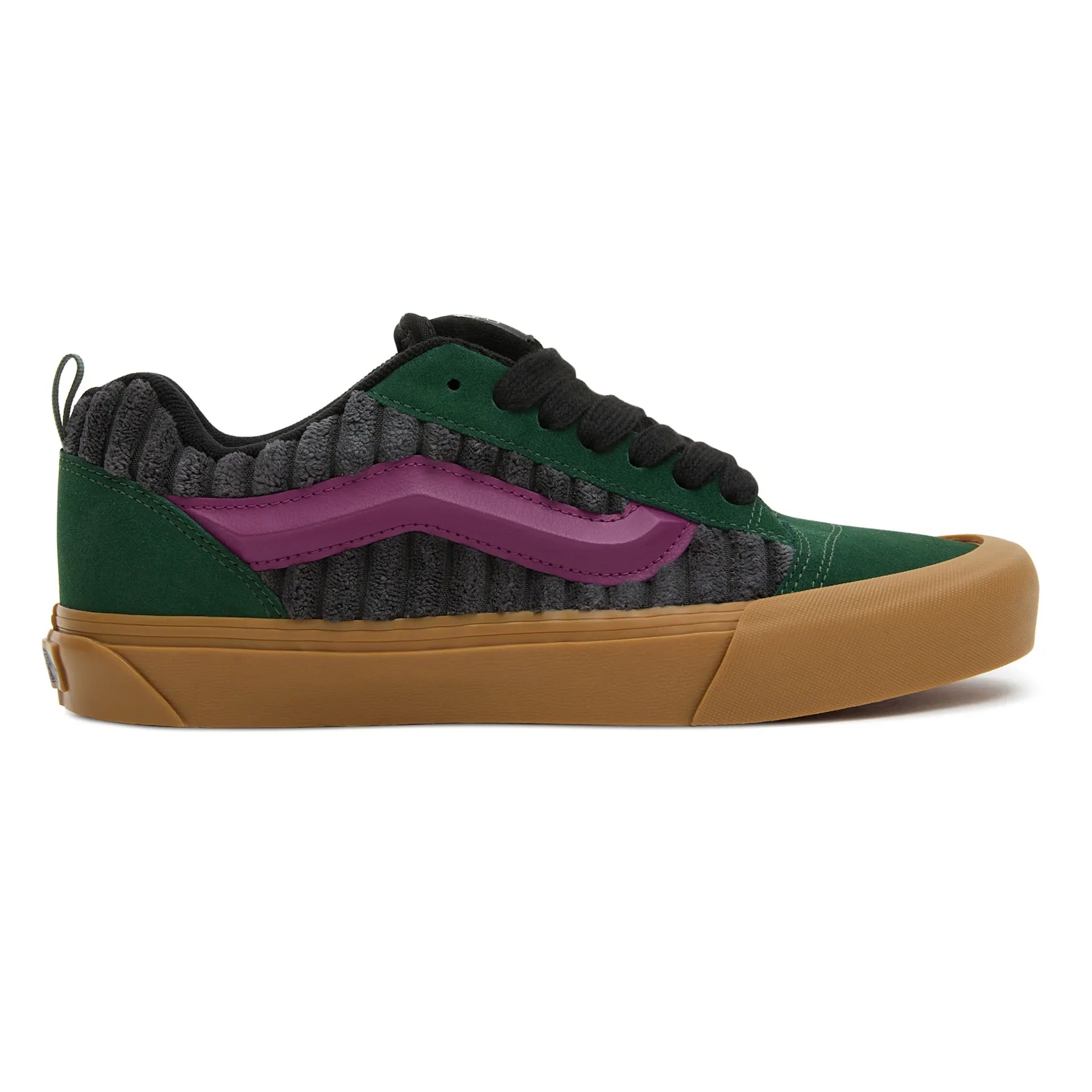 VANS Knu Skool JUMBO CORD GREY/MULTI Cipő kép 2