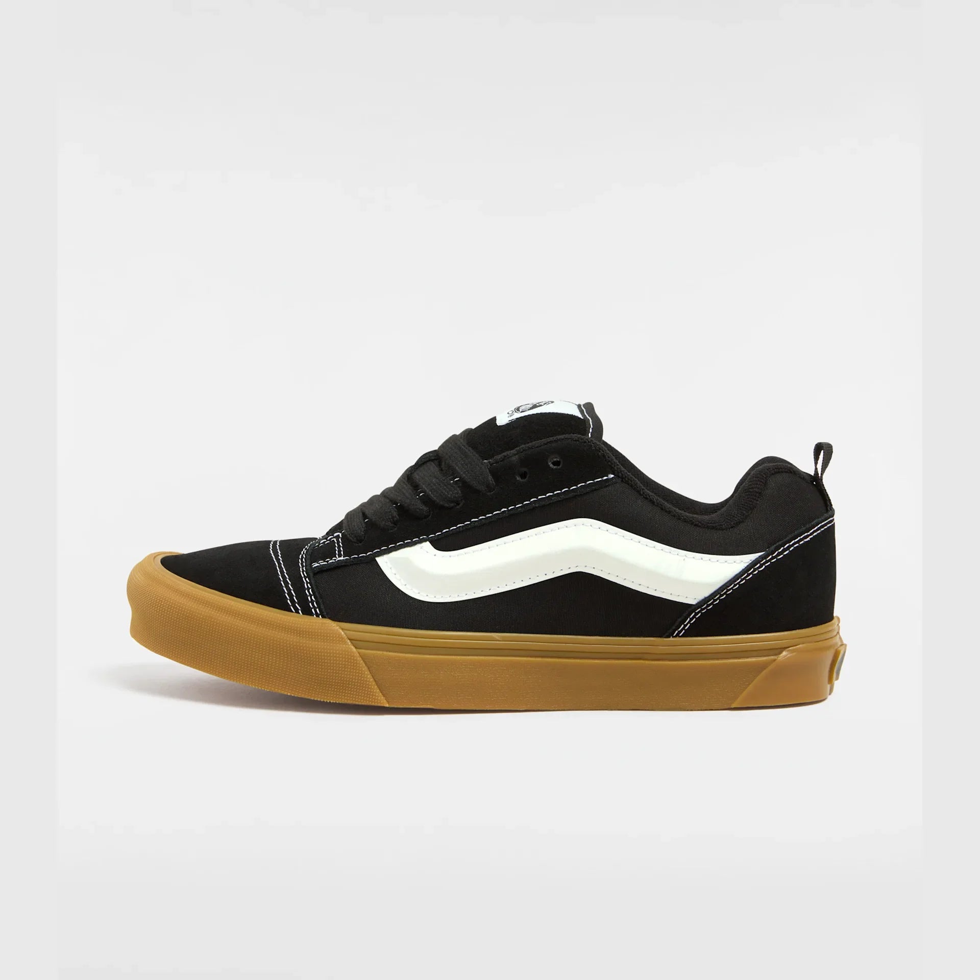 VANS Knu Skool BLACK/GUM Cipő kép 6
