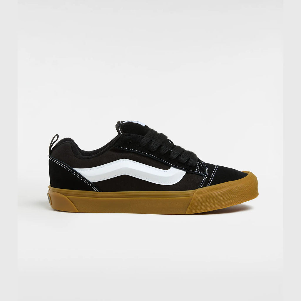 VANS Knu Skool BLACK/GUM Cipő kép 1