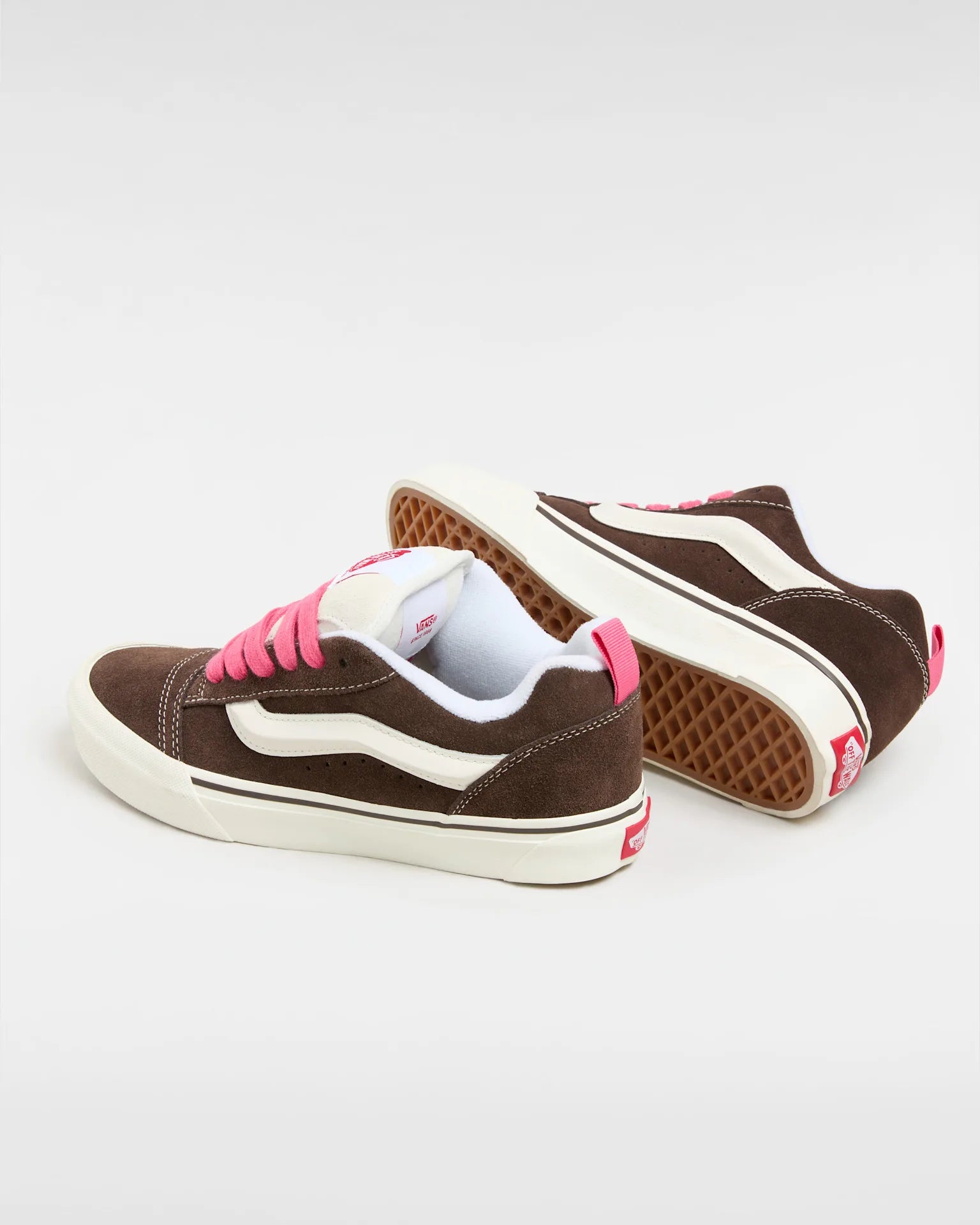 VANS Knu Skool RETRO COLOR BROWN/TRUE WHITE Cipő VN0009QCBF21 - 3