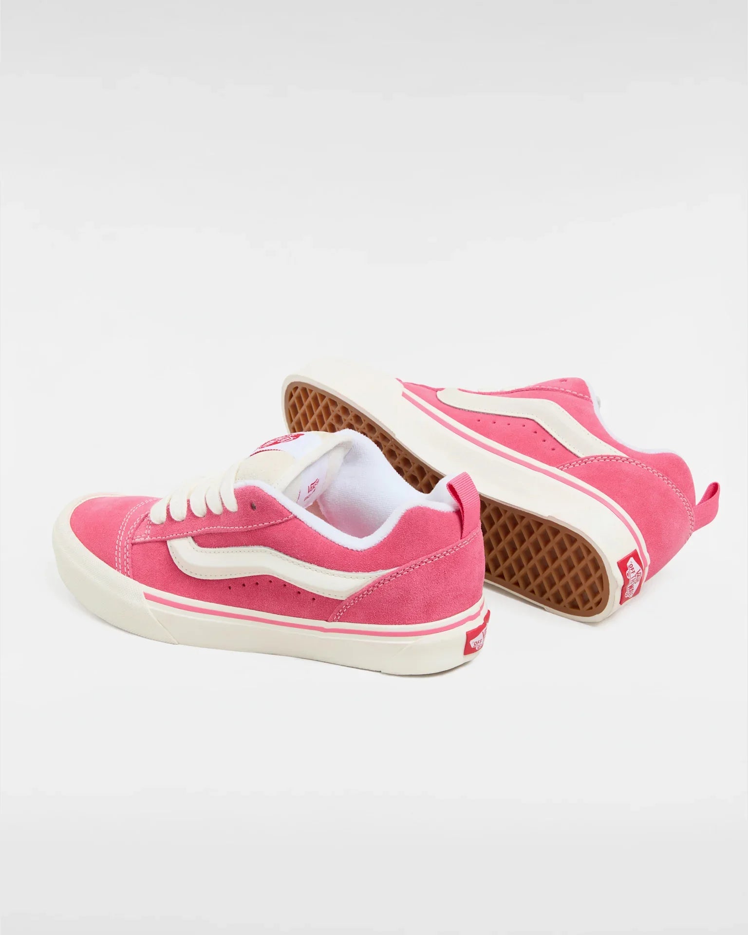 VANS Knu Skool RETRO COLOR PINK/TRUE WHITE Cipő kép 3