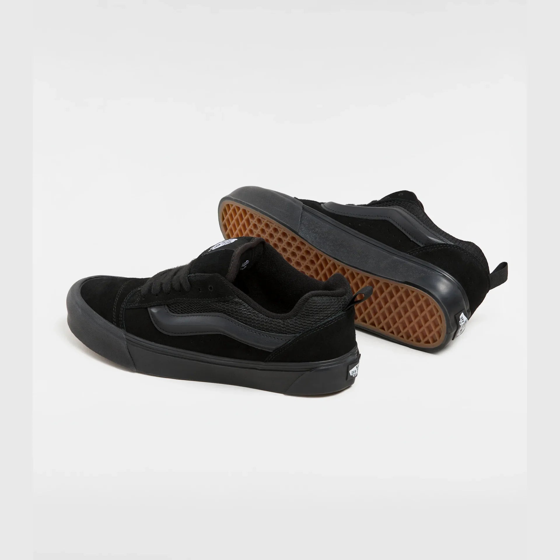 VANS Knu Skool BLACK/BLACK Cipő kép 3