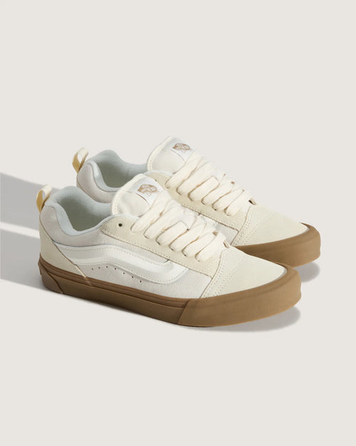 VANS Knu Skool MARSHMALLOW/LIGHT GUM Cipő VN0009QCDBS1 - 2