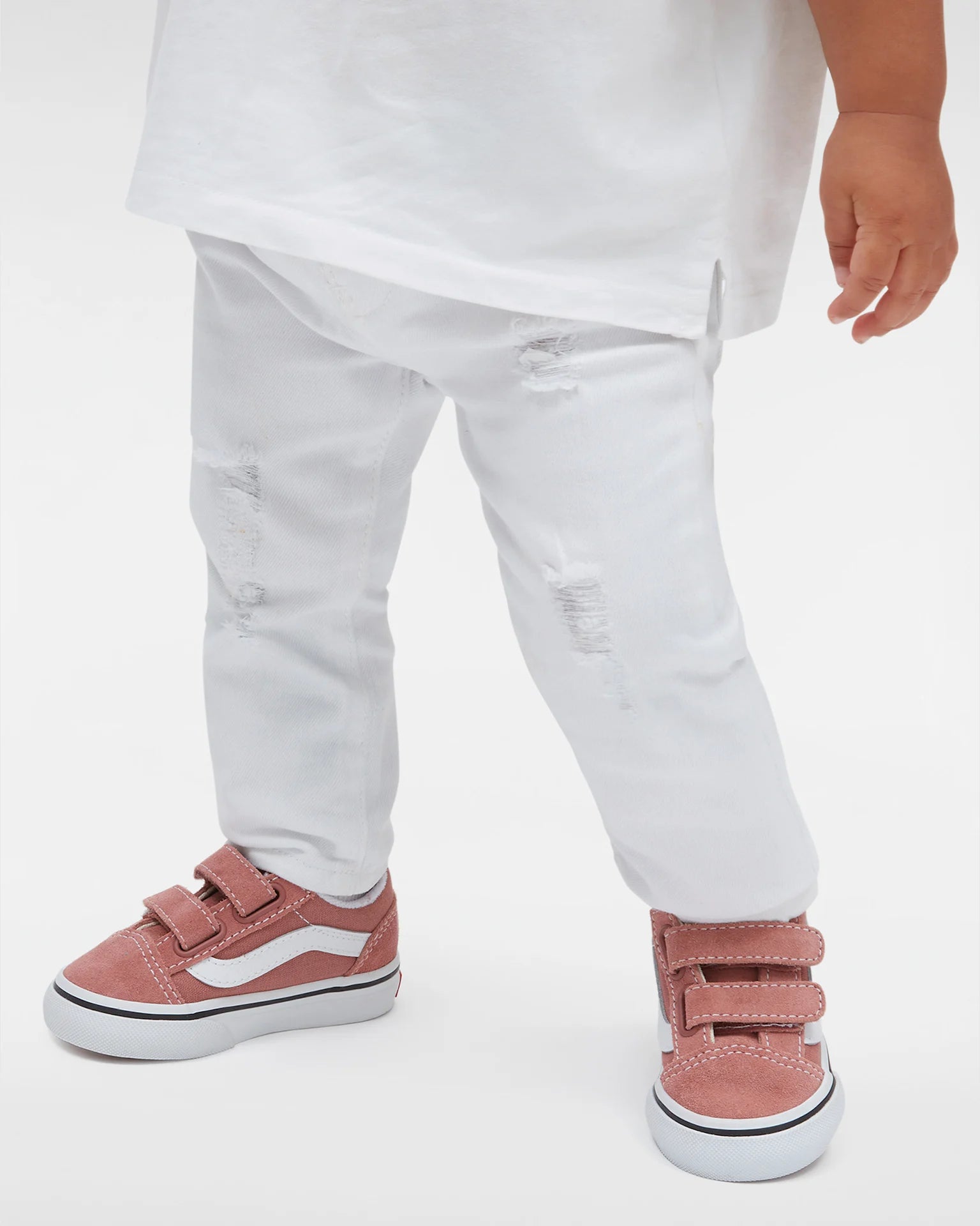 VANS Old Skool V COLOR THEORY WITHERED ROSE Cipő VN0009RCCHO1 - 5