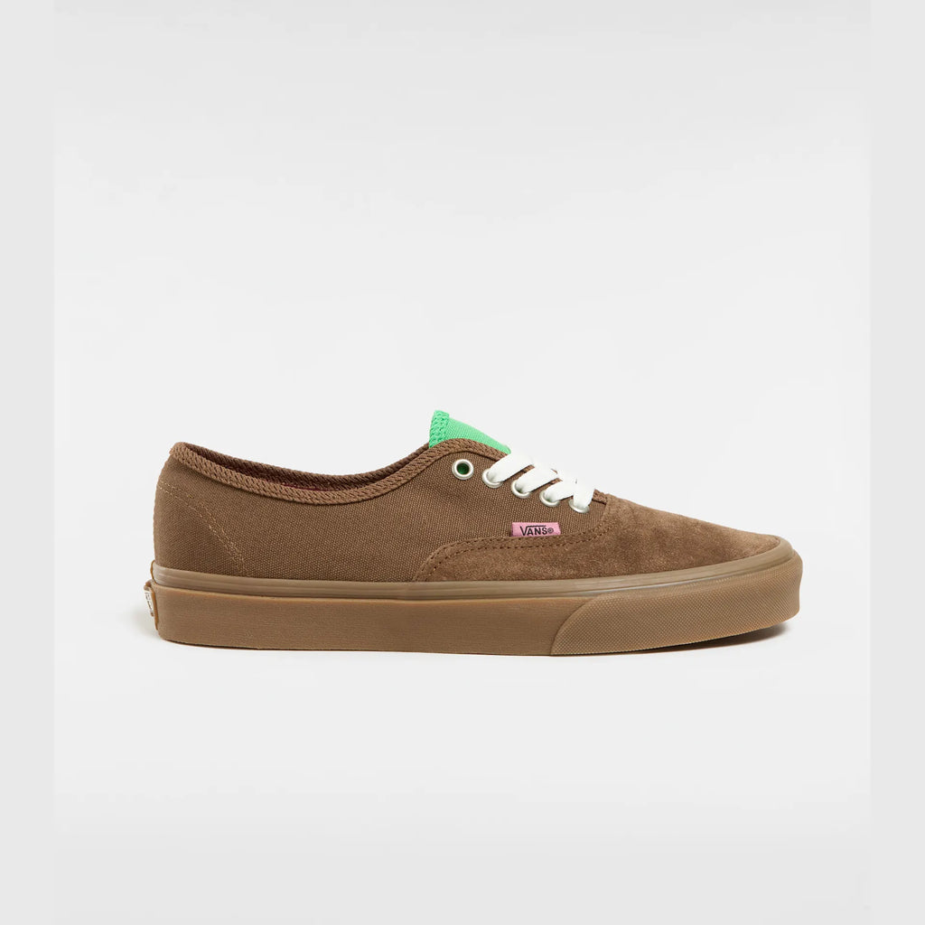 VANS Authentic TRI POP BROWN/GREEN Cipő kép 1
