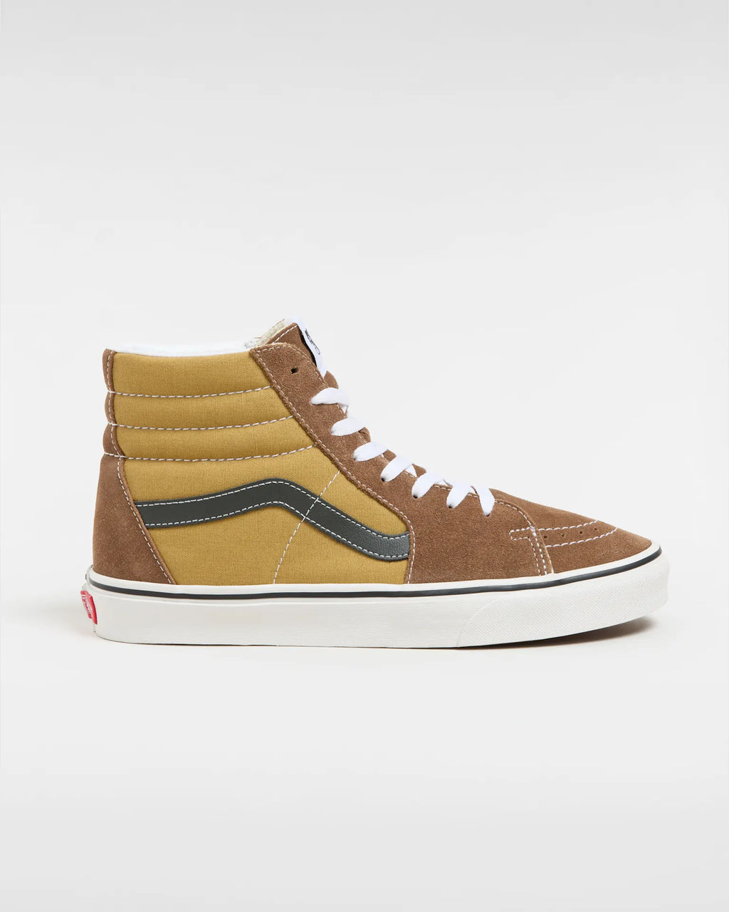 VANS SK8-Hi CANVAS/SUEDE POP BROWN/MULTI Cipő kép 1