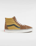 VANS SK8-Hi CANVAS/SUEDE POP BROWN/MULTI Cipő kép 1