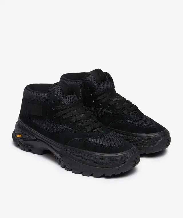 VANS Half Cab Reissue 33 Vibram OTW SUEDE/MESH BLACK/BLACK kép 1