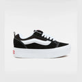 VANS Knu Stack Black/True White Cipő kép 1