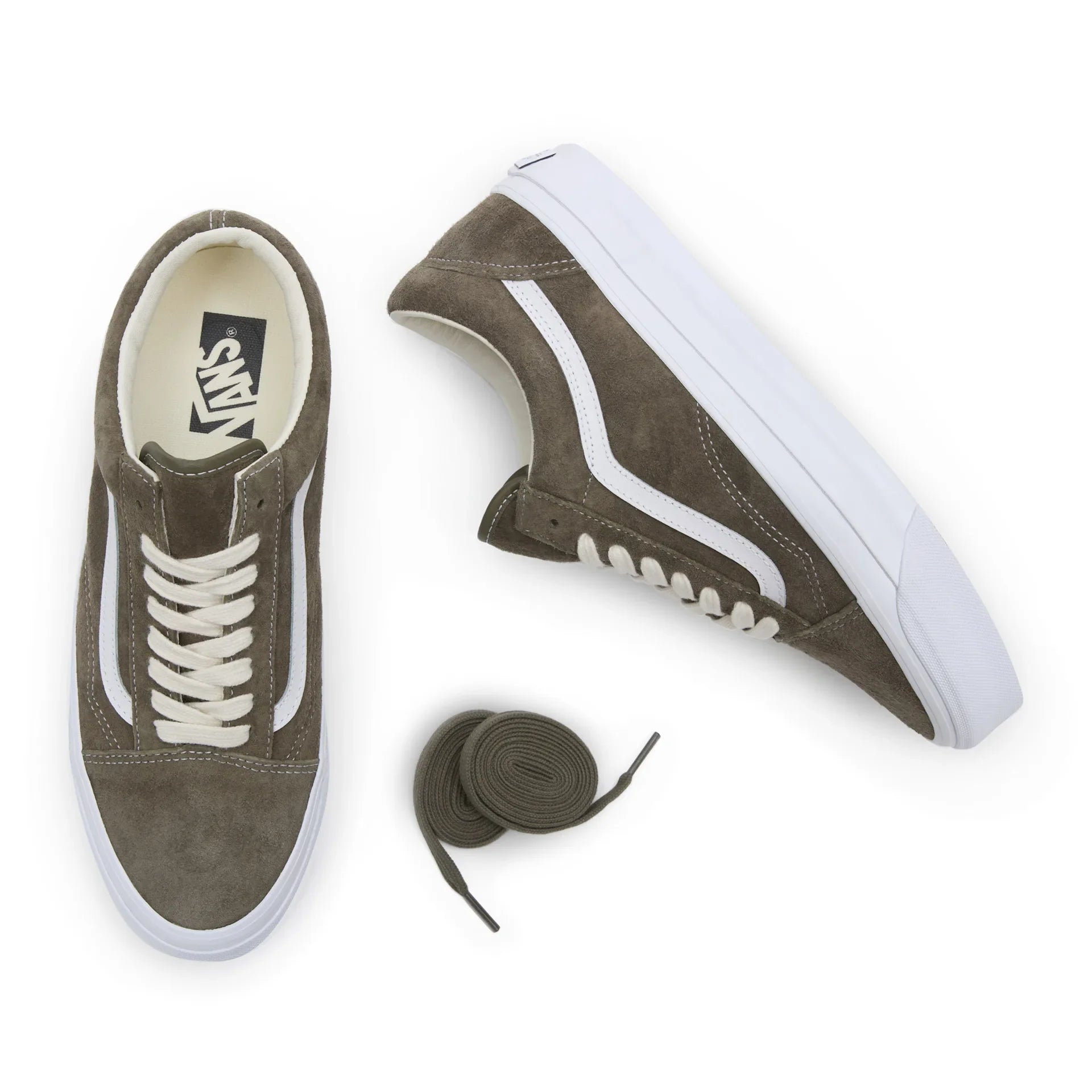 VANS LX Old Skool LX PIG SUEDE SEA TURTLE Cipő kép 2