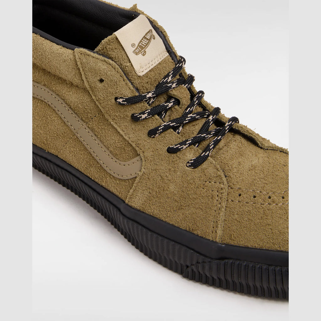 VANS LX Sk8-Mid Reissue 83 LX CREEP GOTHIC OLIVE kép 4