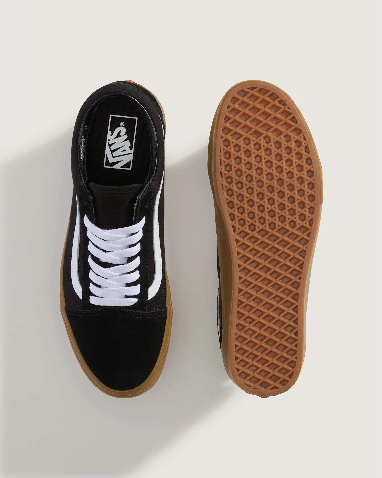 VANS Old Skool Black/Gum Cipő VN000CR5B9M1 - 3