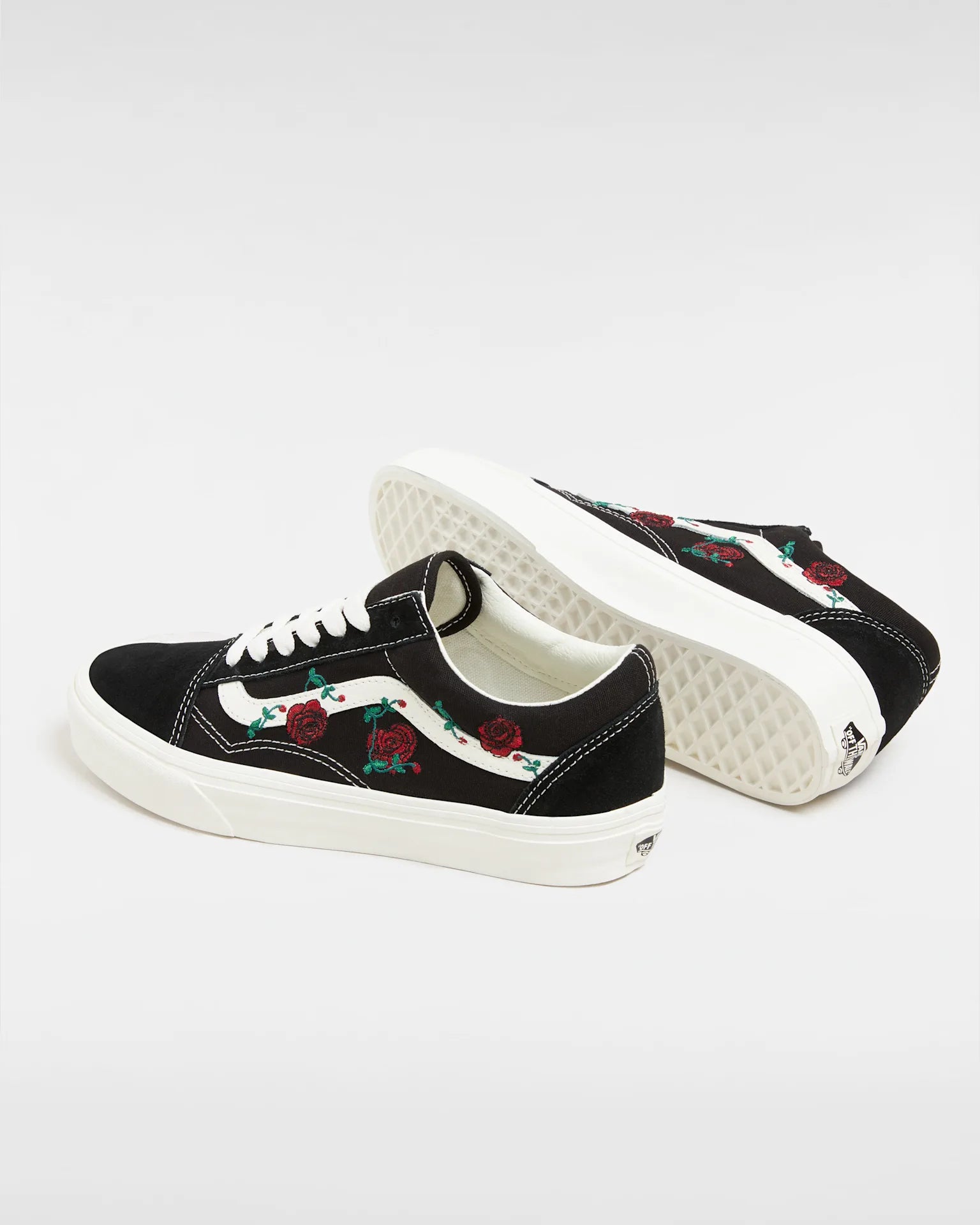 VANS Old Skool black ROSES VN000CR5KJG1 - 3