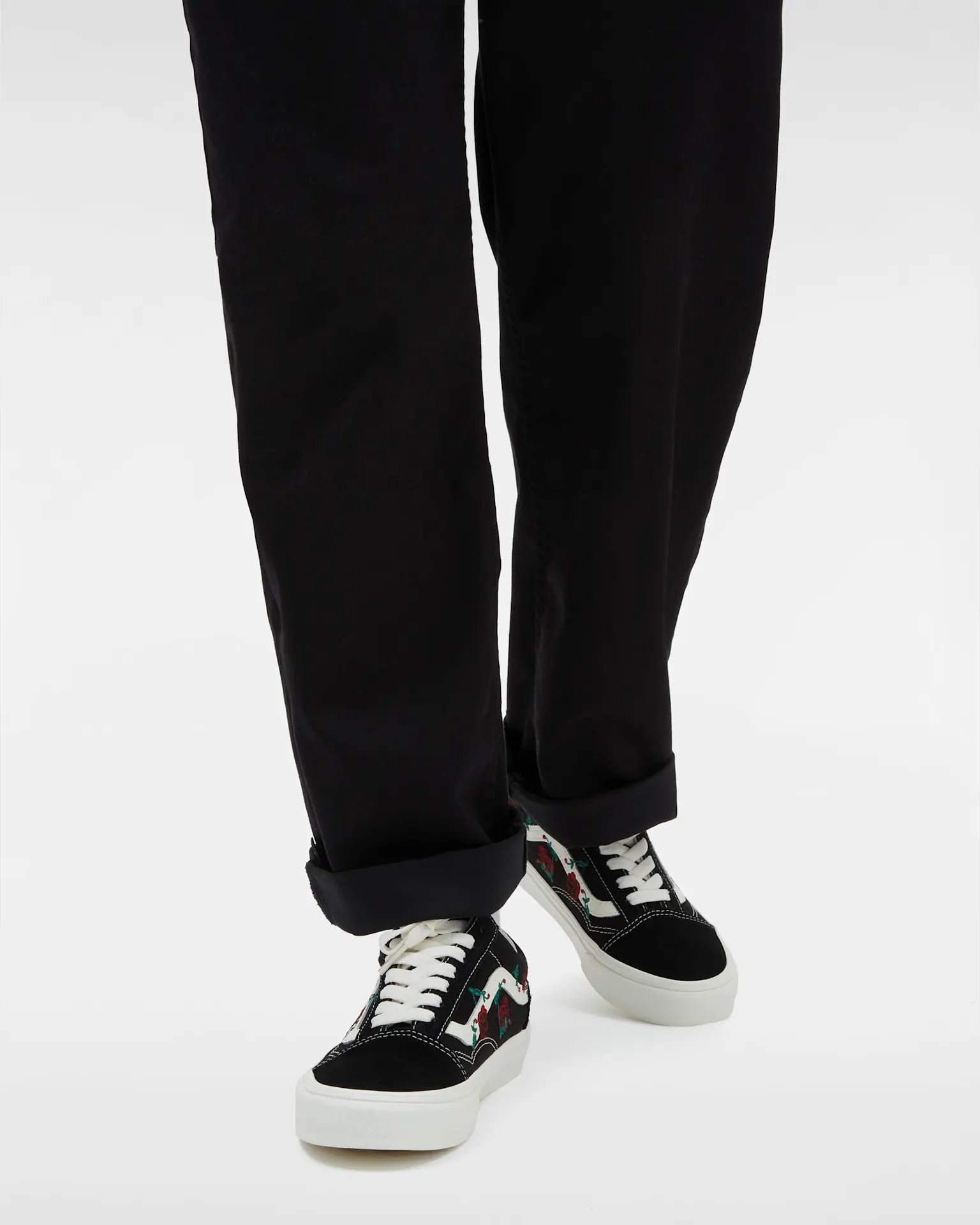 VANS Old Skool black ROSES VN000CR5KJG1 - 5