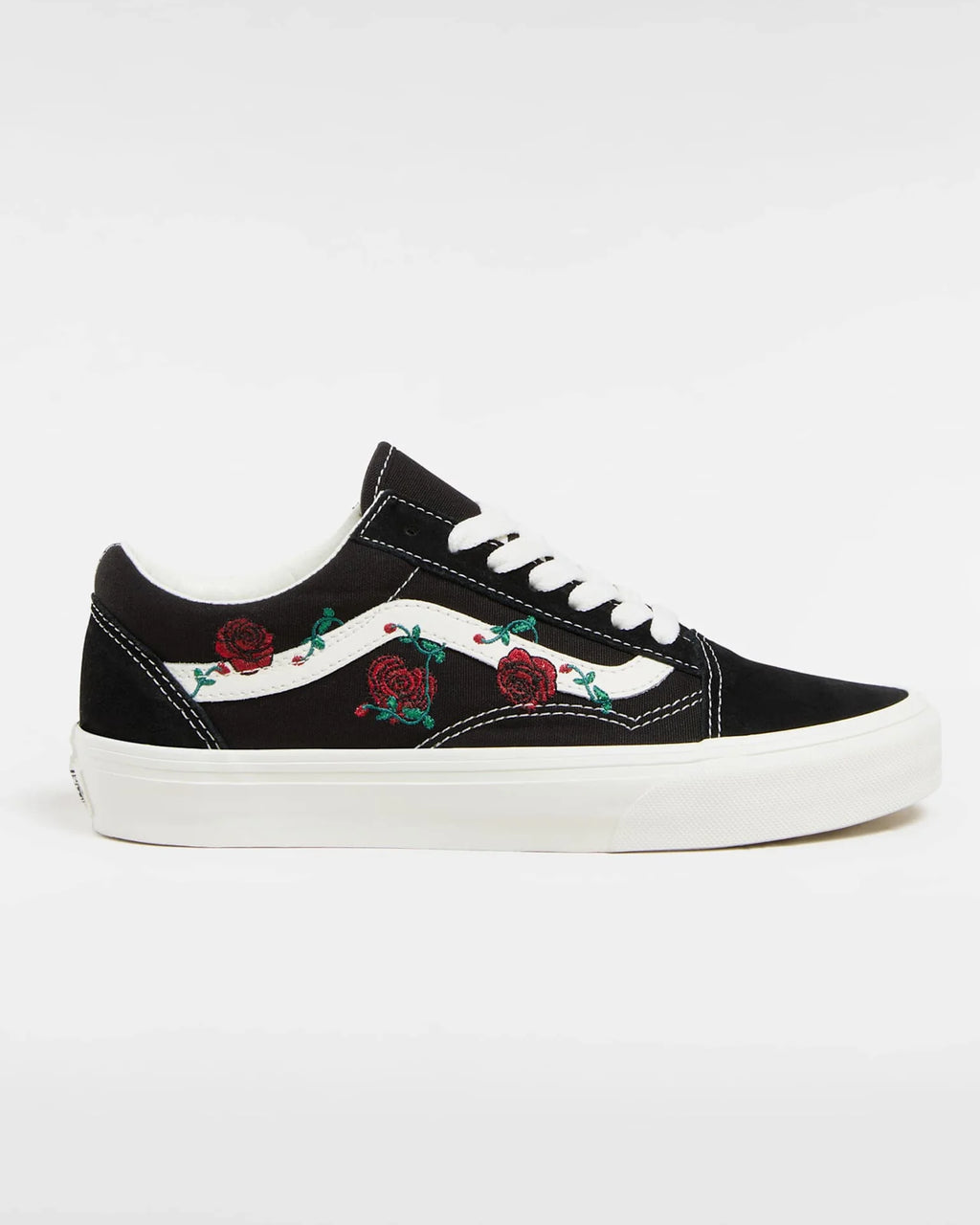 VANS Old Skool black ROSES kép 1