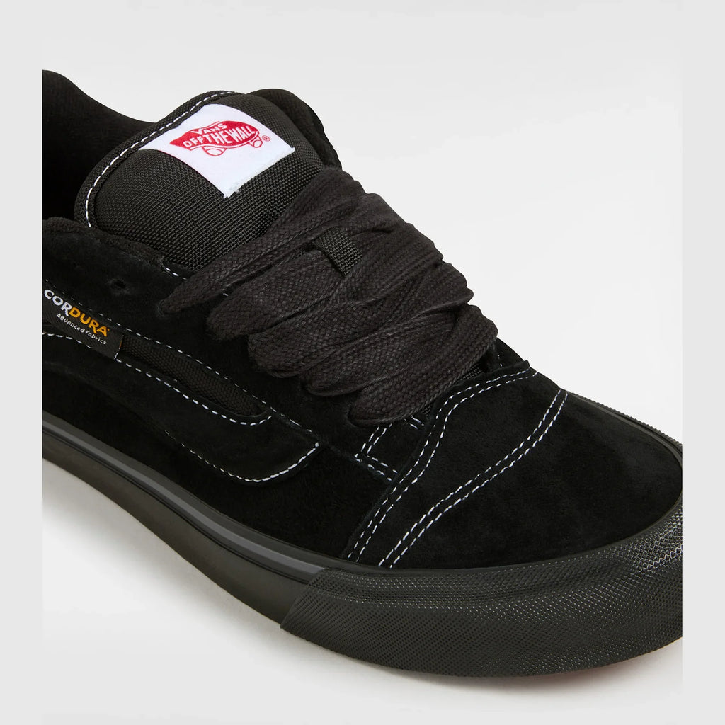 VANS Knu Skool Cordura Mix BLACK Cipő kép 4