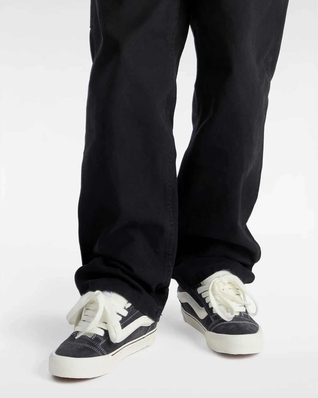 VANS Knu Skool PIG SUEDE GRAY Cipő kép 5
