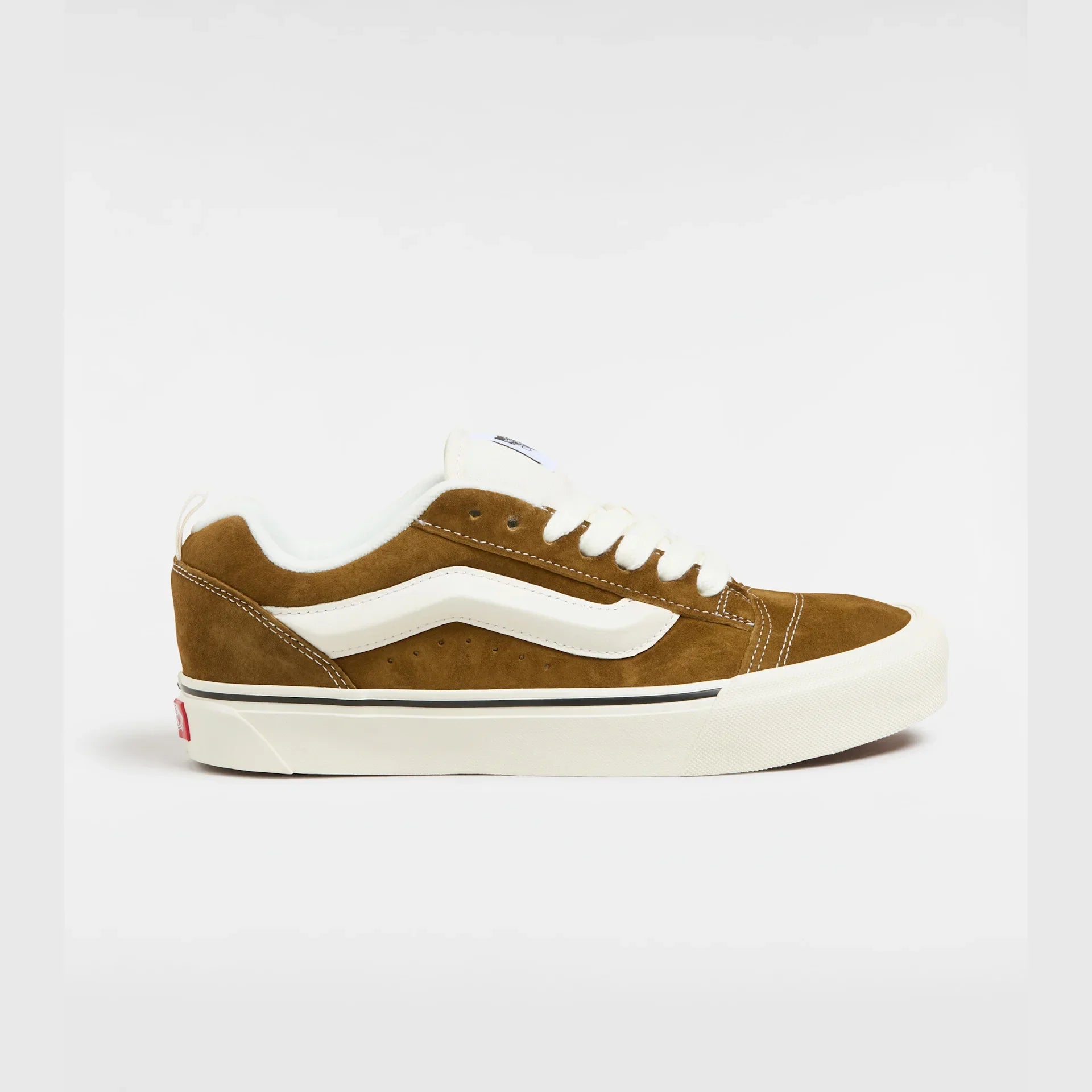 VANS Knu Skool PIG SUEDE BROWN Cipő kép 1