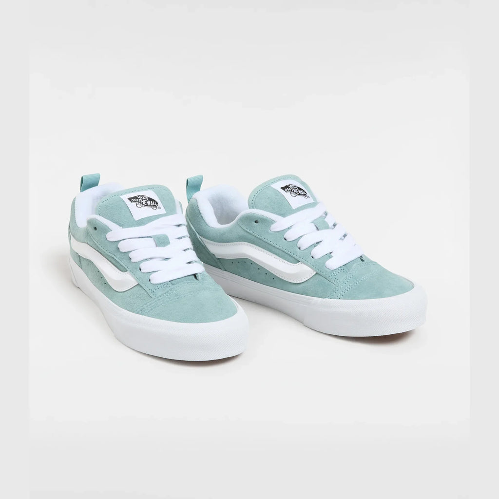 VANS Knu Skool PIG SUEDE GRAY MIST Cipő kép 2