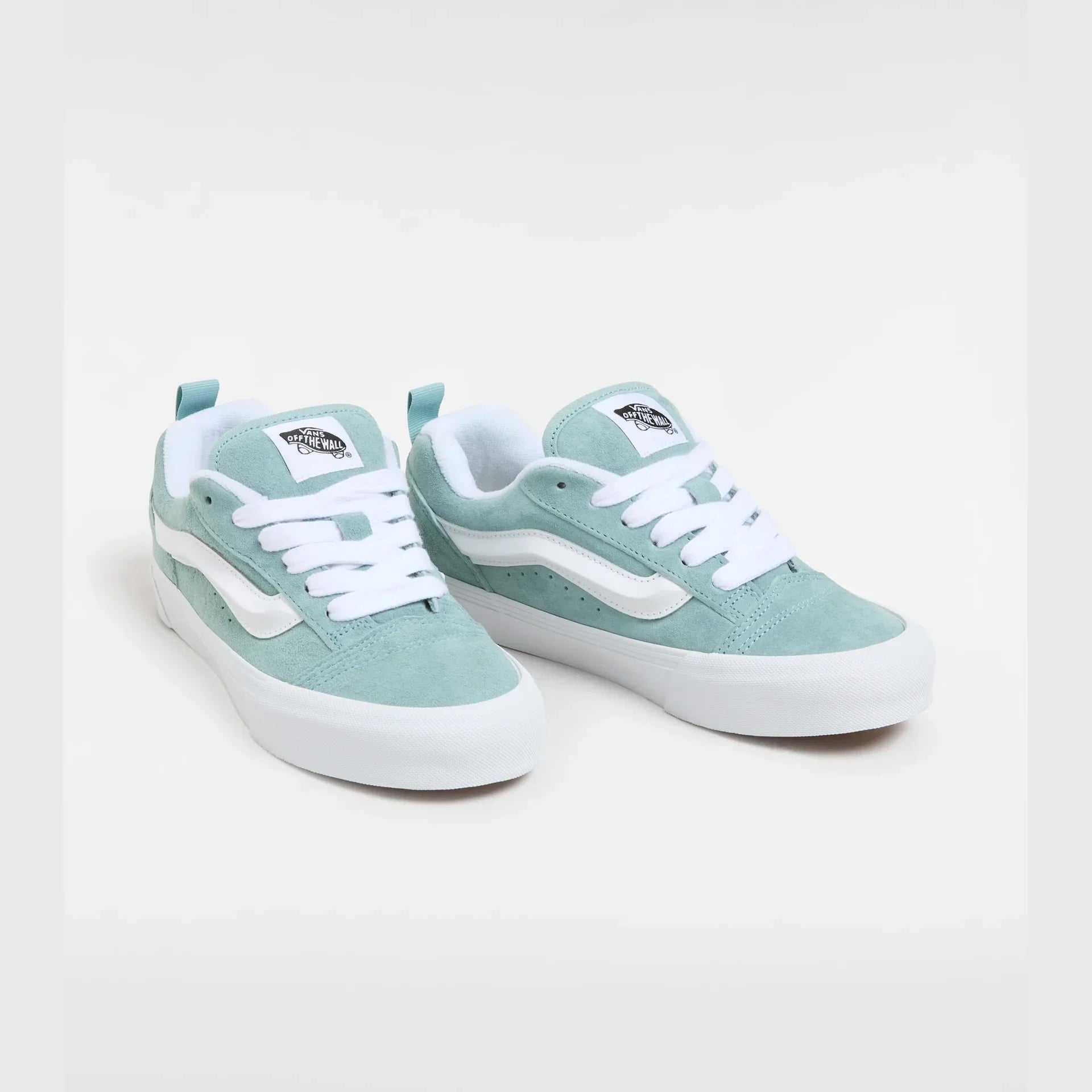 VANS Knu Skool PIG SUEDE GRAY MIST Cipő kép 2