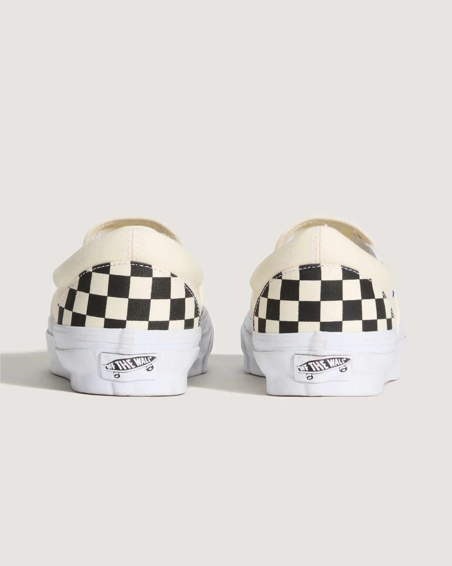 VANS LX Slip-On Reissue 98 LX CHECKERBOARD Black/Off White Cipő VN000CSE2BO1 - 4