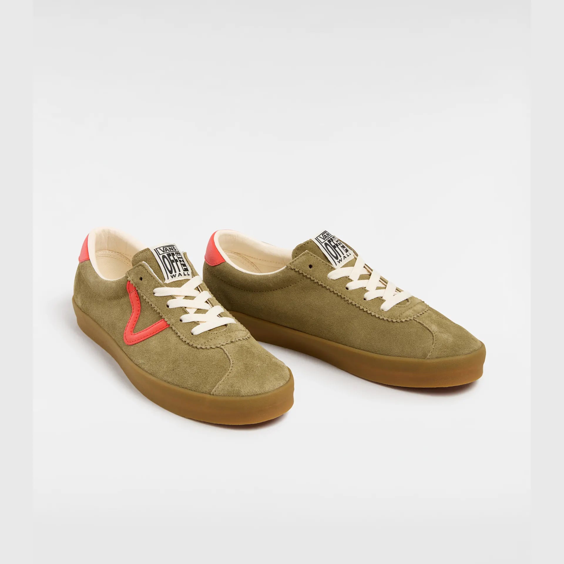 VANS Sport Low GUM POP OLIVE/RED Cipő kép 2
